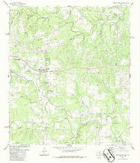 Dripping Springs 1986 topographic map thumbnail