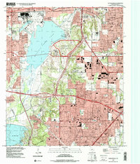 Duncanville 1995 topographic map thumbnail