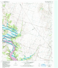 Eagle Springs 1965 topographic map thumbnail