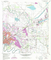 East Brownsville 1955 topographic map thumbnail