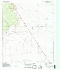 East Of Barrilla Draw North 1970 topographic map thumbnail