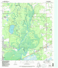 Echo 1994 topographic map thumbnail