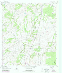 Ecleto 1961 topographic map thumbnail