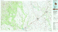 El Campo 1994 topographic map thumbnail
