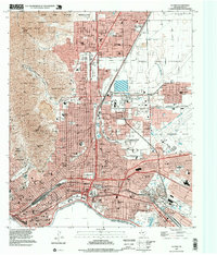 El Paso 1997 topographic map thumbnail