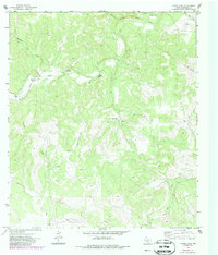 Elbow Lake 1971 topographic map thumbnail