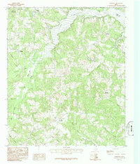 Elderville 1983 topographic map thumbnail