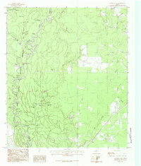 Franklin Lake 1984 topographic map thumbnail