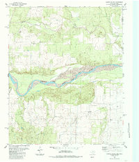 Garden Valley 1985 topographic map thumbnail