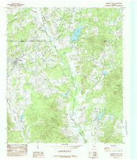 Garrison East 1984 topographic map thumbnail