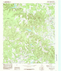 Garrison West 1984 topographic map thumbnail