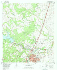Georgetown 1982 topographic map thumbnail