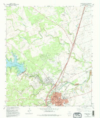 Georgetown 1982 topographic map thumbnail
