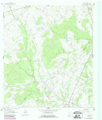Gillett 1961 topographic map preview