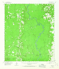 Spurger 1958 topographic map thumbnail