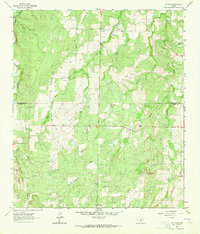 Spy Rock 1963 topographic map thumbnail