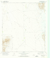 Square Mesa 1972 topographic map preview
