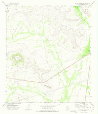 Square Top Mountain 1972 topographic map thumbnail
