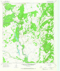 Stanmire Lake 1964 topographic map thumbnail