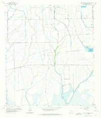 Stanolind Reservoir 1962 topographic map thumbnail