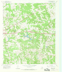 Starrville 1966 topographic map thumbnail