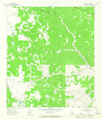 Steen Lake 1963 topographic map thumbnail