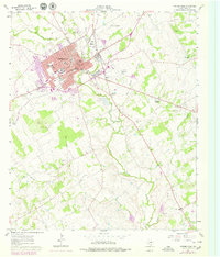 Stephenville 1961 topographic map thumbnail