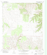 Sterling City NW 1972 topographic map thumbnail