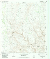 Stillwell Mountain 1983 topographic map thumbnail