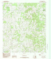Stockard 1984 topographic map thumbnail