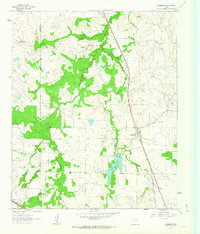 Stoneburg 1961 topographic map thumbnail