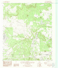 Strawn East 1984 topographic map thumbnail