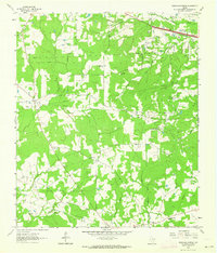 Stricklin Springs 1962 topographic map thumbnail
