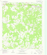 Stricklin Springs 1962 topographic map thumbnail