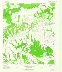 Sulphur Bluff 1962 topographic map thumbnail