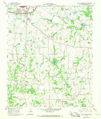 Sulphur Springs SE 1964 topographic map thumbnail