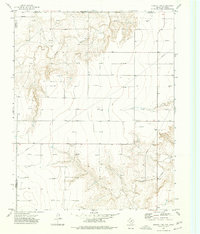 Sunray 1 NE topographic map thumbnail