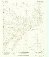 Sunray 1 NW topographic map thumbnail