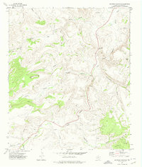 Swayback Mountain 1972 topographic map thumbnail