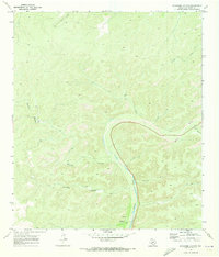 Sycamore Canyon 1970 topographic map thumbnail