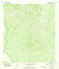 Sycamore Mountain 1971 topographic map thumbnail