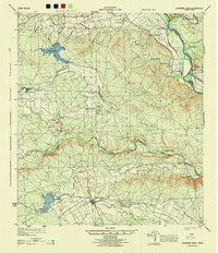 Sycamore Ranch 1944 topographic map thumbnail