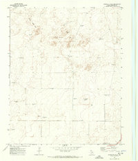 Syndicate Hills 1971 topographic map thumbnail