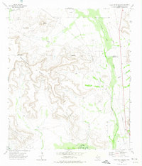 Table Top Mountain 1972 topographic map thumbnail