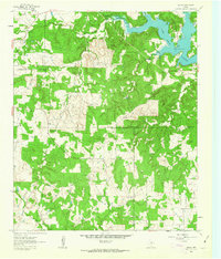 Selma 1961 topographic map preview
