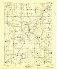 Garnett 1894 topographic map thumbnail