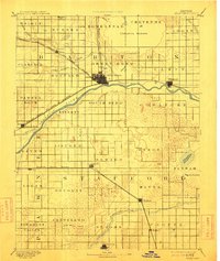 Great Bend 1893 topographic map thumbnail