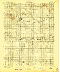 Hays 1896 topographic map thumbnail
