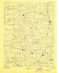 Hiawatha 1894 topographic map thumbnail