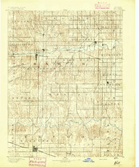 Hill topographic map thumbnail